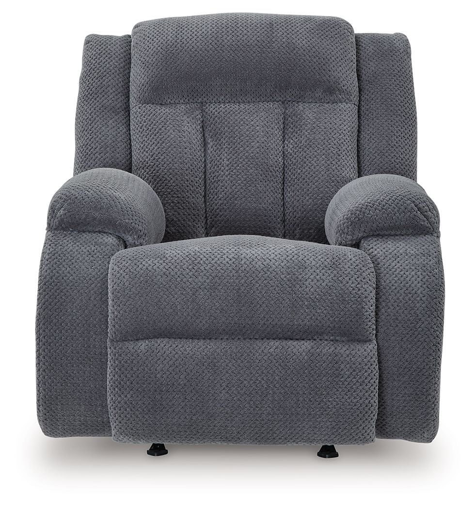 Observation - Power Rocker Recliner - Steel by Unique Piece Furniture