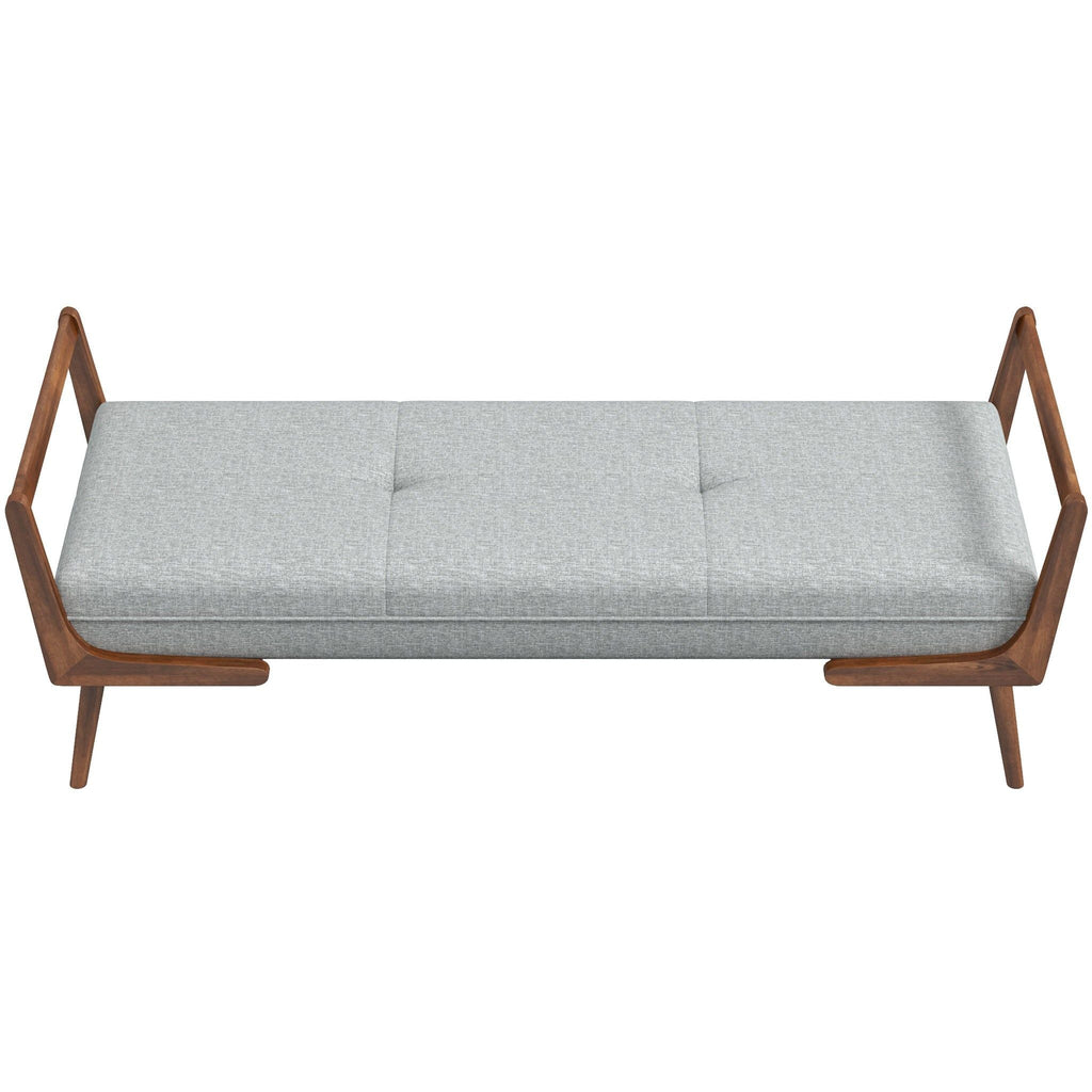 Cora - Bench - Gray by Unique Piece Furniture