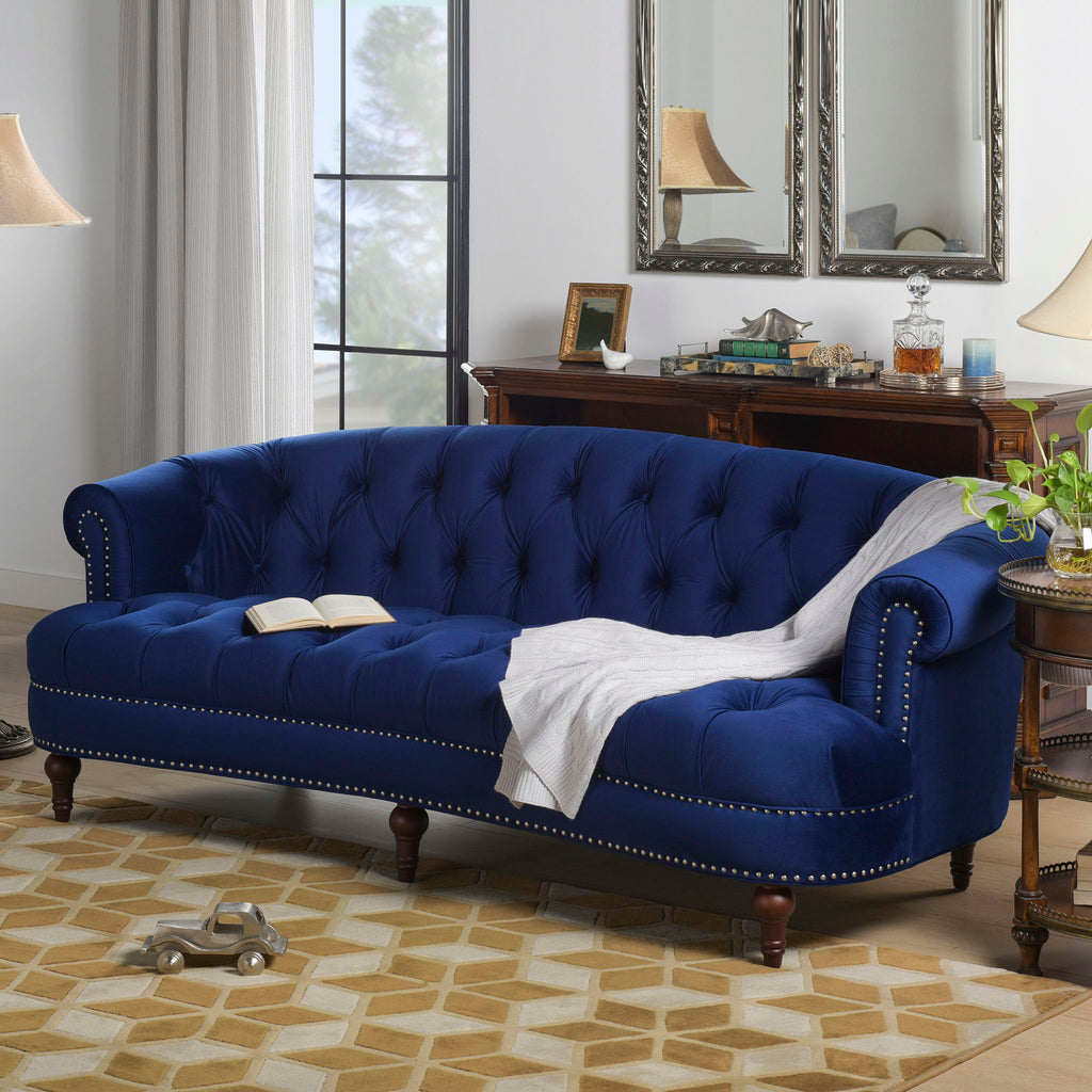 La Rosa - Victorian Chesterfield Tufted Sofa by Unique Piece Furniture