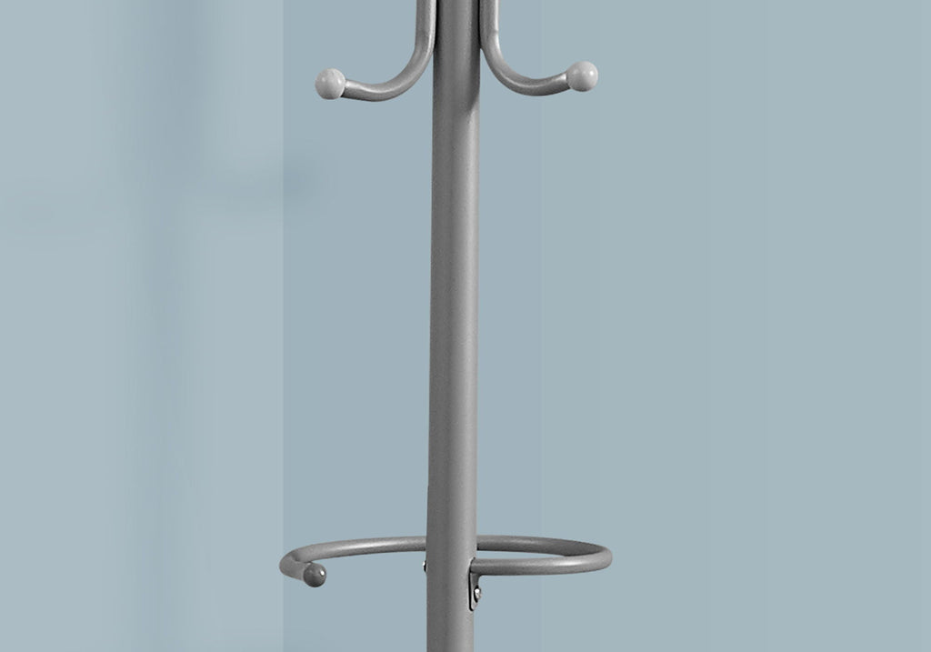 Coat Rack, Hall Tree, Free Standing, Hanging Bar, 6 Hooks, Entryway, Contemporary & Modern by Unique Piece Furniture