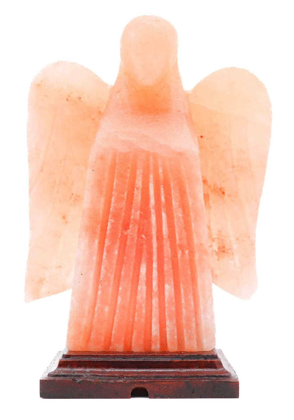 Himalayan Salt ANGEL Shaped Salt Lamp (7-8lb) by Sacred Crystals