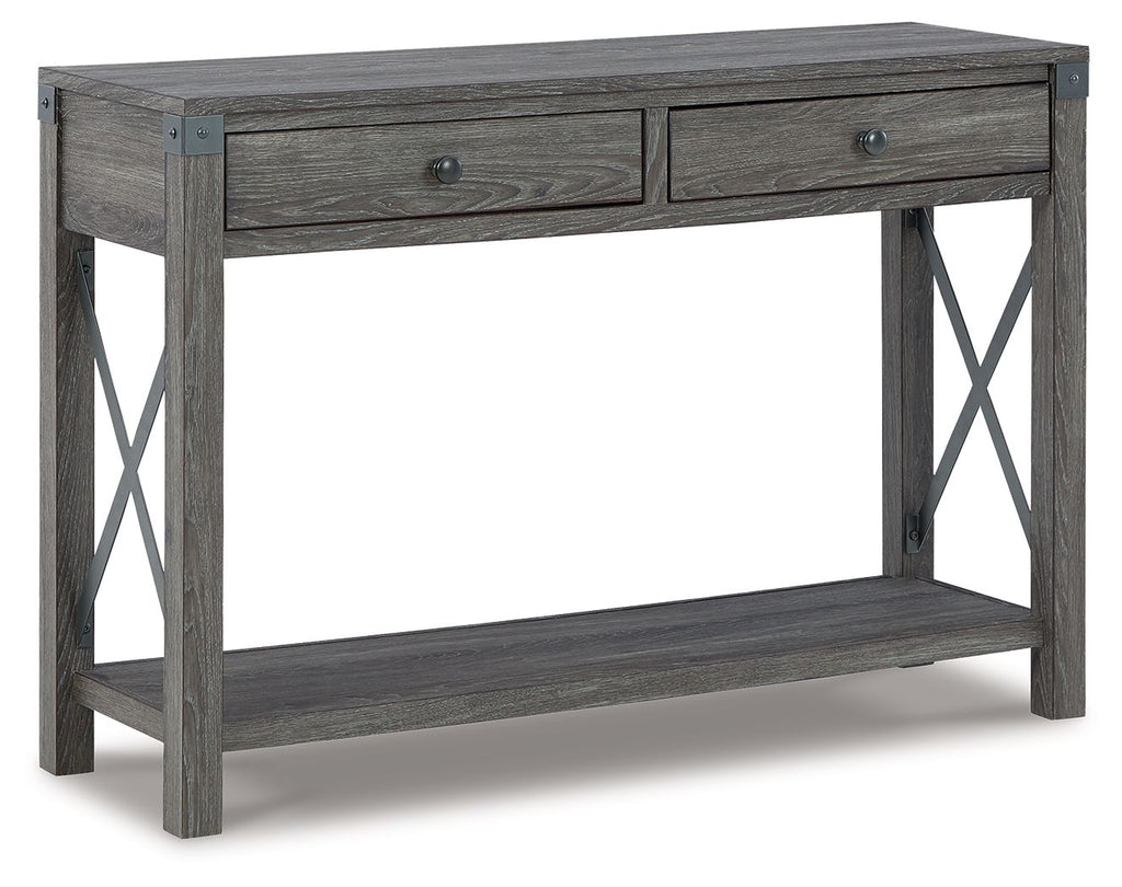 Freedan - Console Sofa Table - Grayish Brown by Unique Piece Furniture