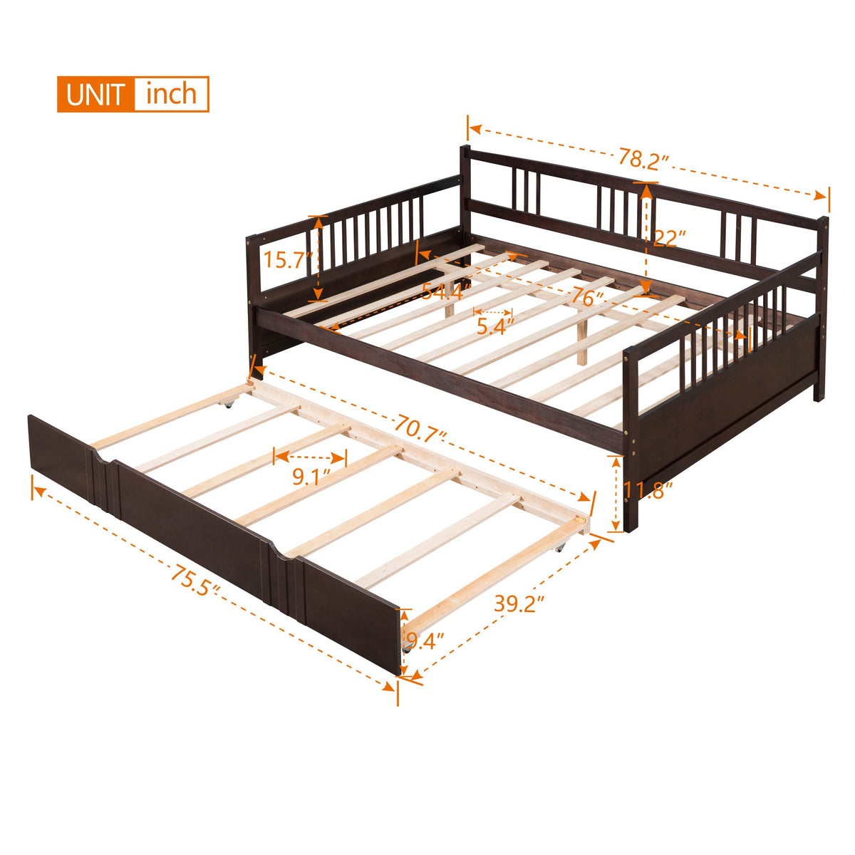 Multifunctional Modern Daybed by Unique Piece Furniture