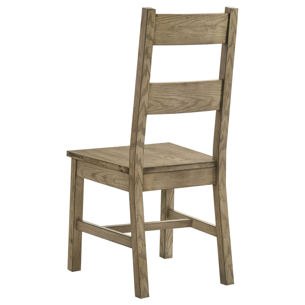 Cardova Solid Wood Dining Side Chair Vineyard Oak (Set of 2) by Unique Piece Furniture