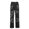 Love Graffiti High-Rise Straight-Leg Jeans by Trendy Attic Store01
