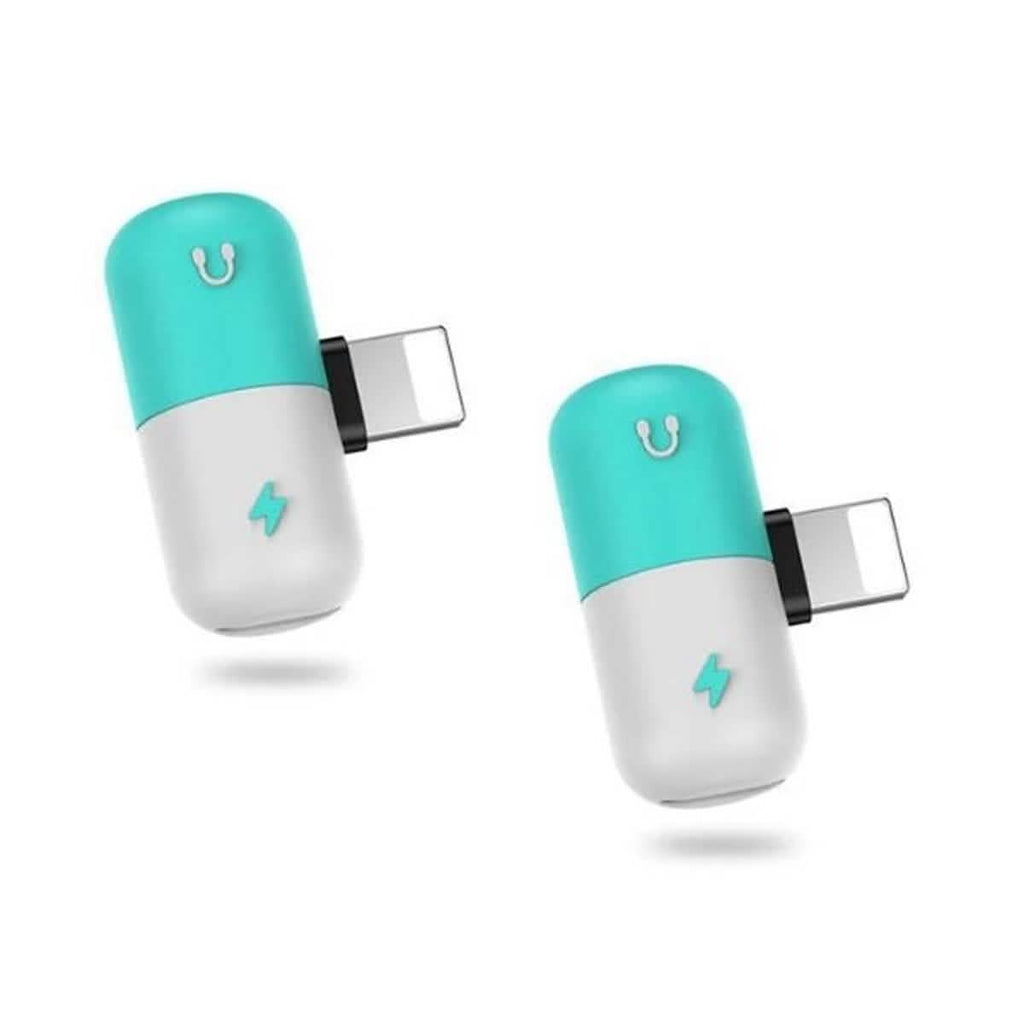 2-Pack: 2-in-1 Apple Lightning Adapter by DailySale