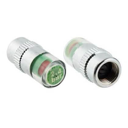 4-Pack: Tire Valve Stem Caps Pressure Monitor by DailySale