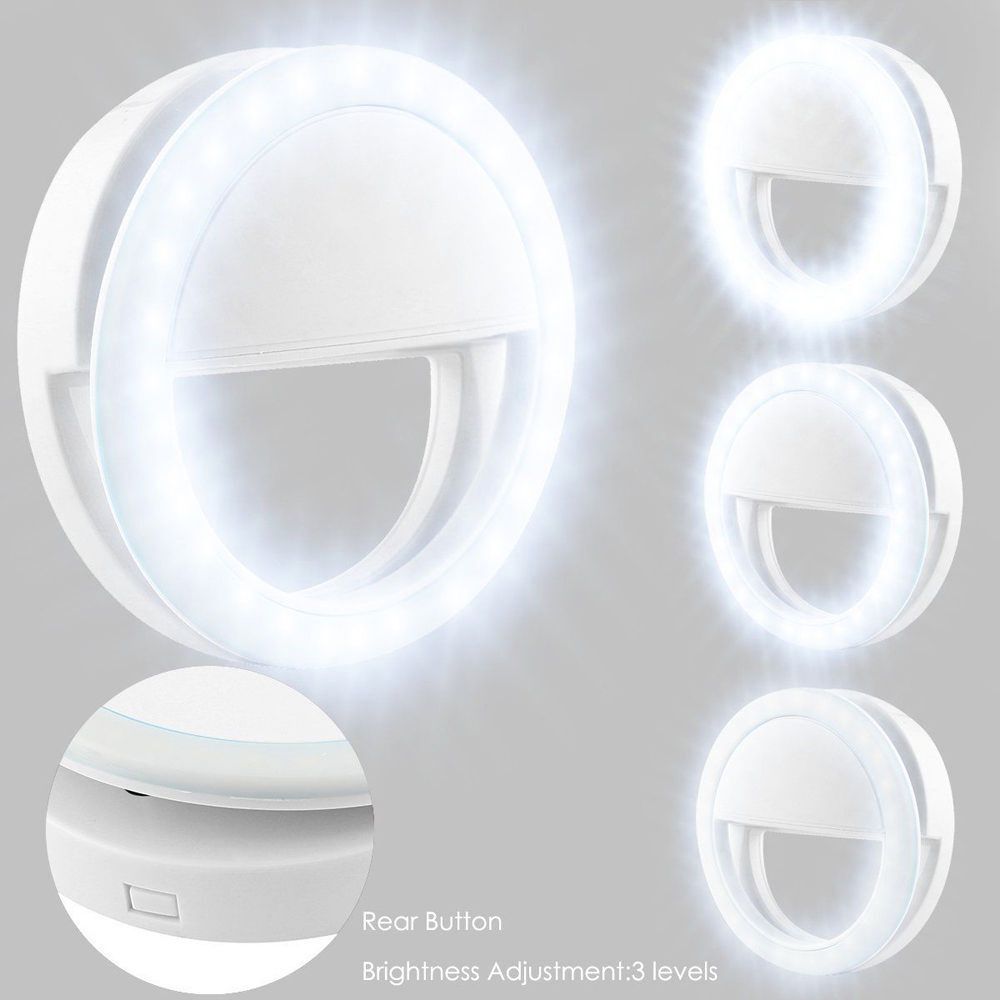 Portable Selfie Ring Clip On for Mobile Phone by Yellow Pandora