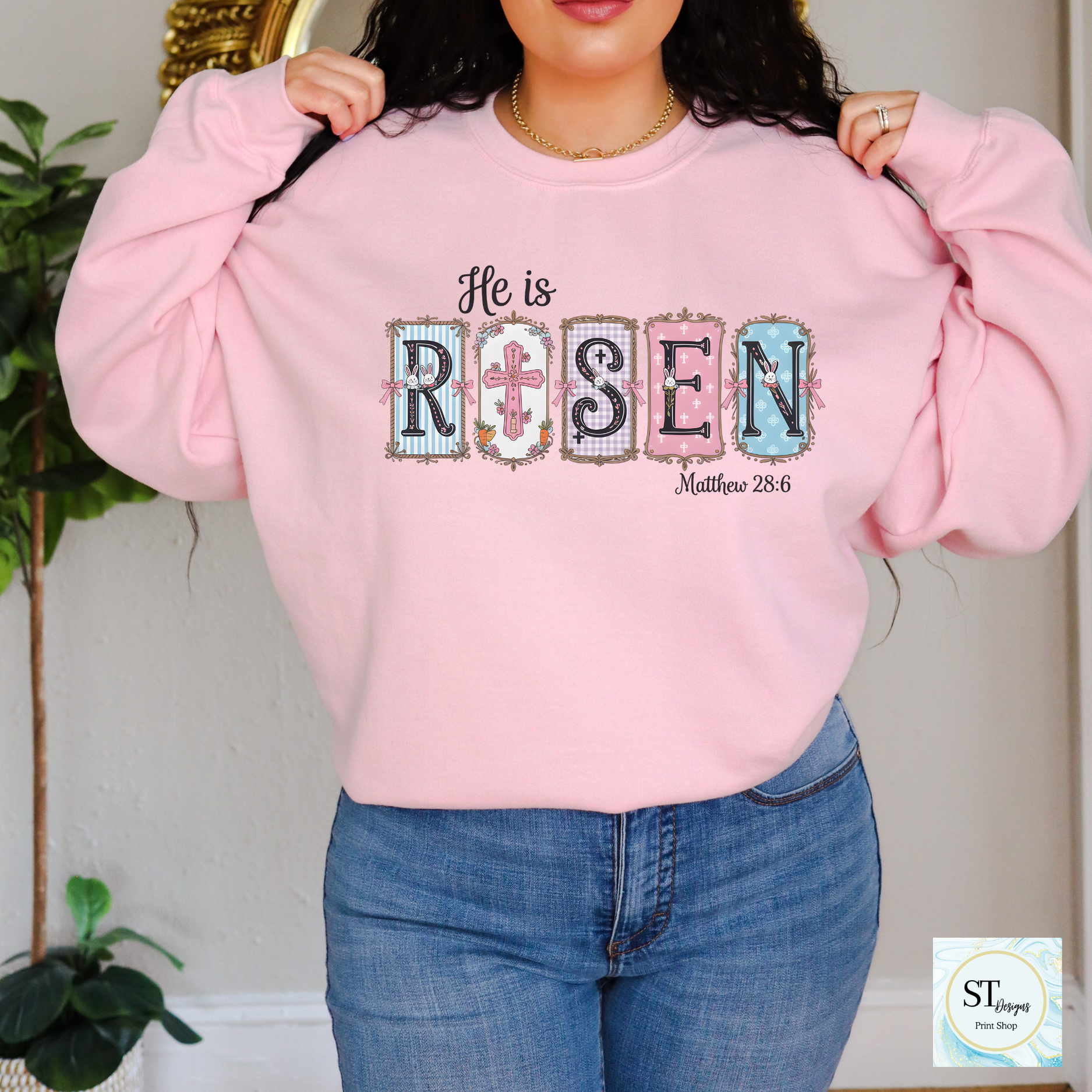 He is Risen by ST Designs Store