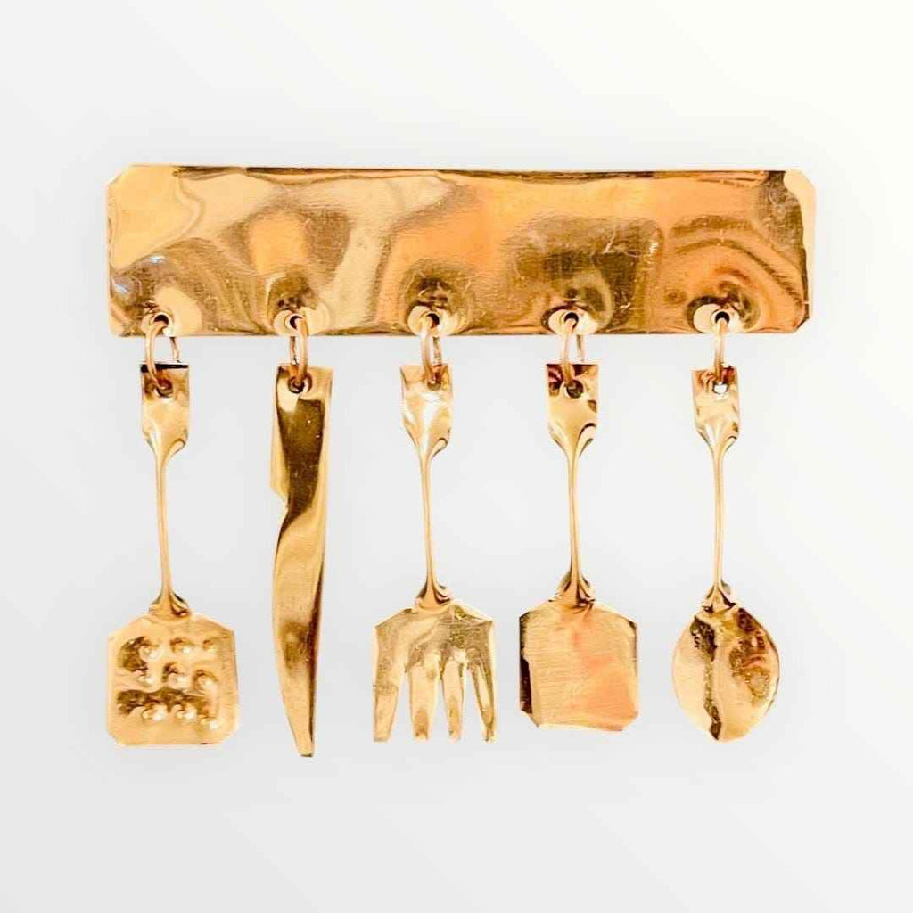 2x Mexican Miniature Utensil Magnet & Keychain 2 Utensilios en Miniatura Mexicano 1 Iman y 1 Llavero