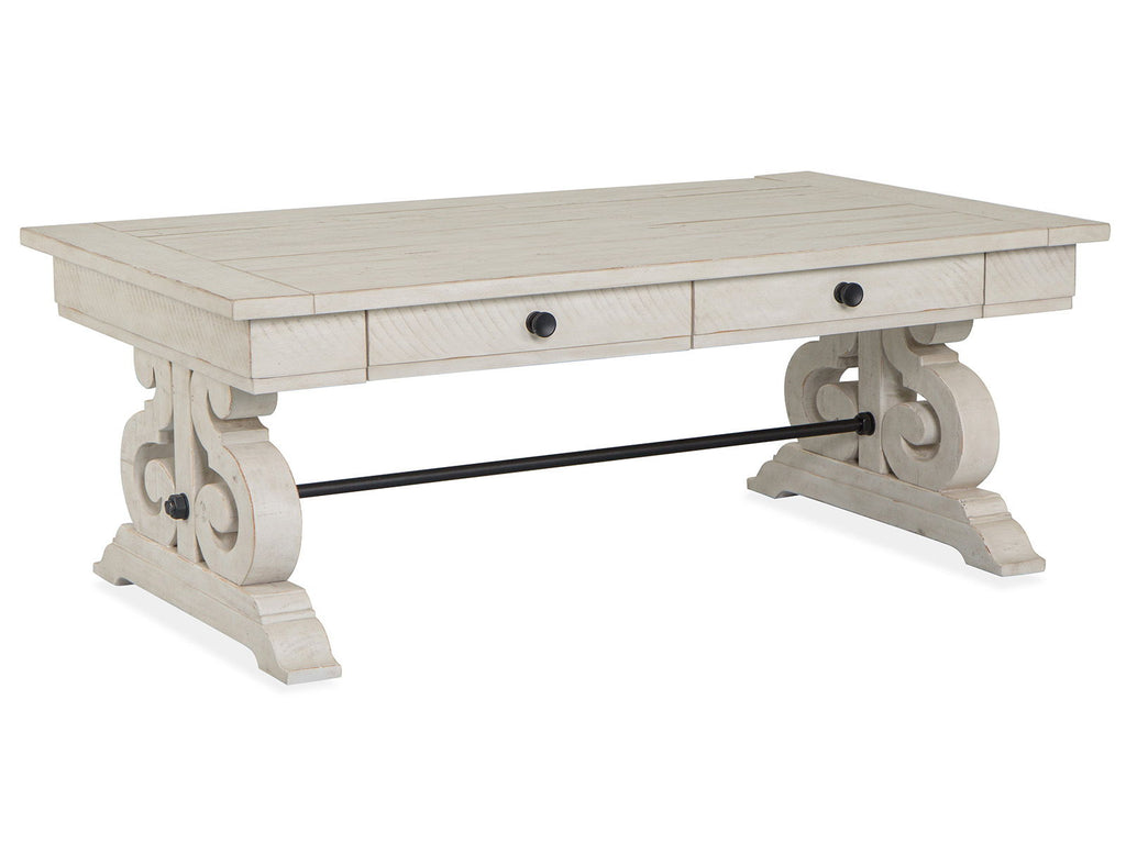 Bronwyn - Rectangular Cocktail Table - Alabaster by Unique Piece Furniture