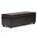 Kingsley - Upholstered Large Storage Ottoman by Unique Piece Furniture