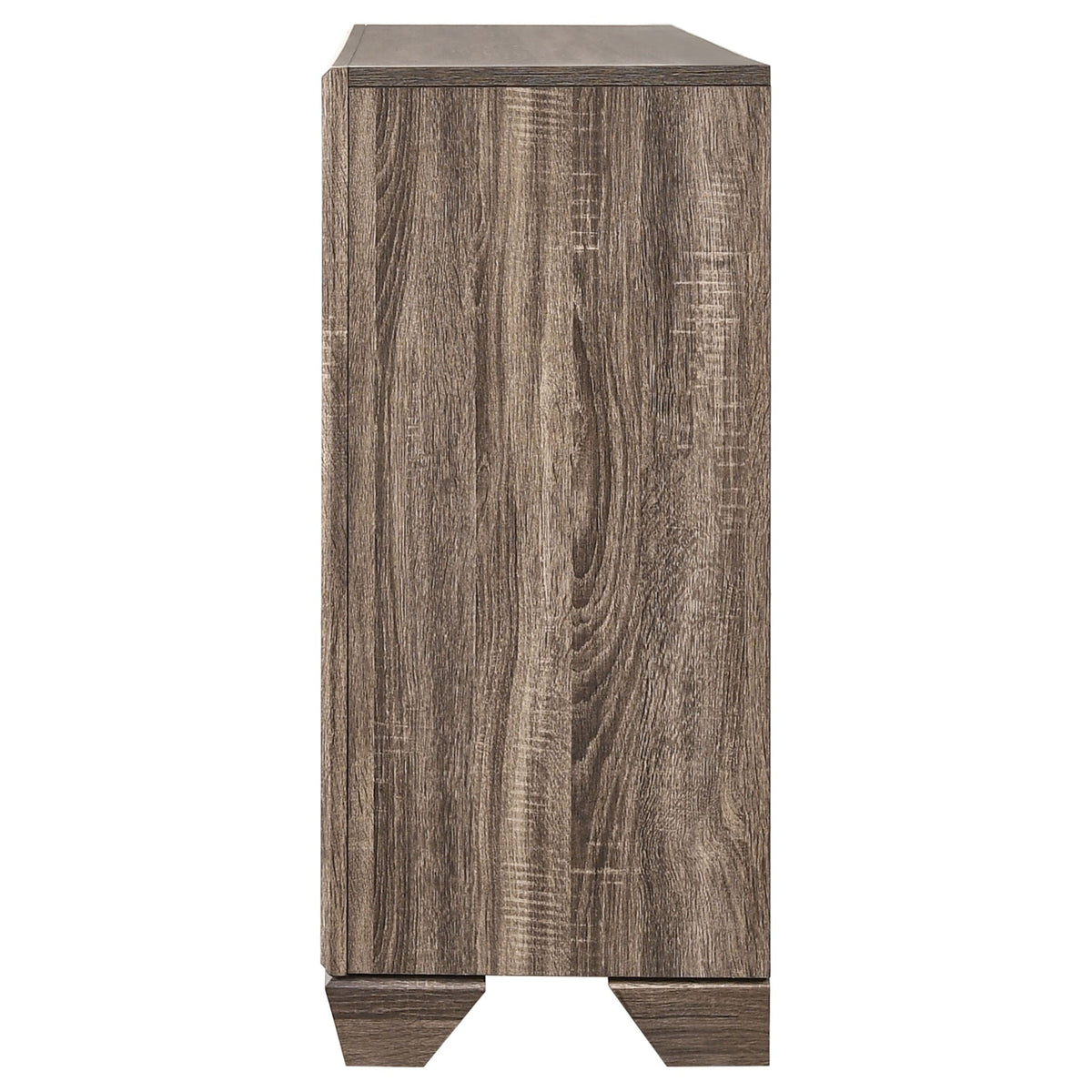Kauffman 6-drawer Dresser Washed Taupe by Unique Piece Furniture