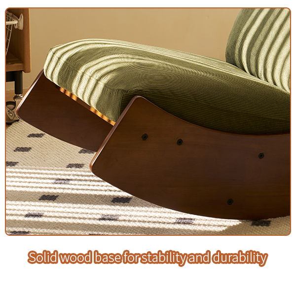 Comfortable High-Quality Upholstery Glider Rocking Chair by Unique Piece Furniture