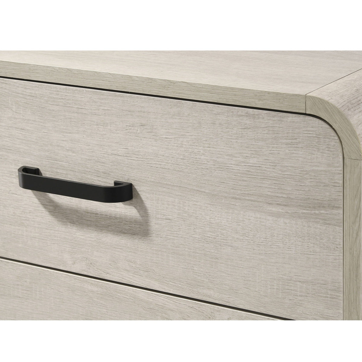 Nightstand With 2 Drawers, Ample Storage Space - Antique White by Unique Piece Furniture