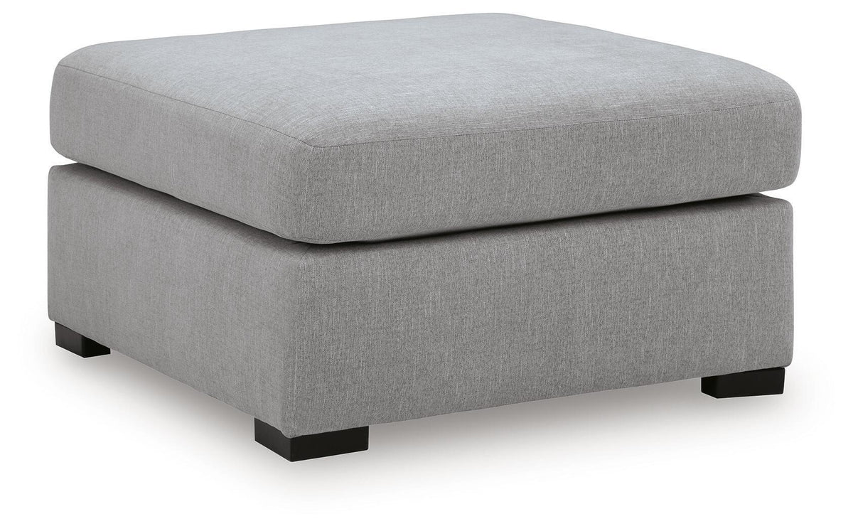 Lakepoint - Oversized Accent Ottoman - Nickel by Unique Piece Furniture
