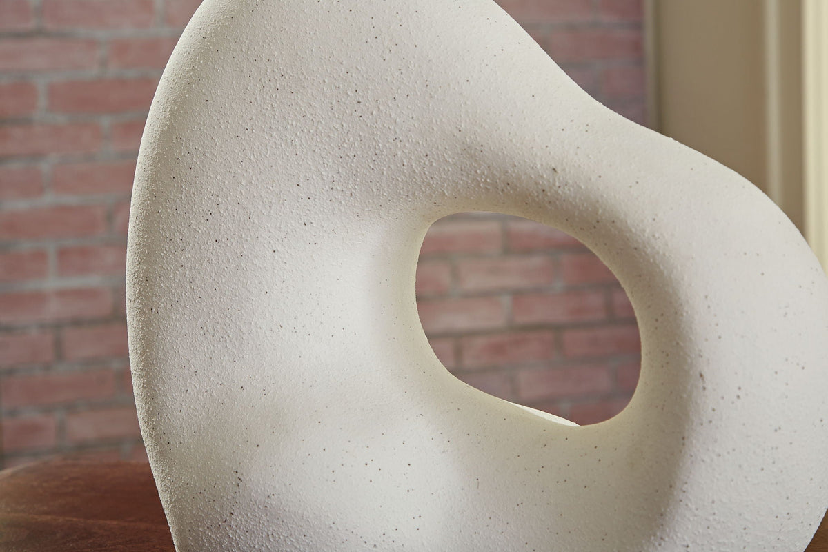 Arthrow - Sculpture - 11" - Off White by Unique Piece Furniture
