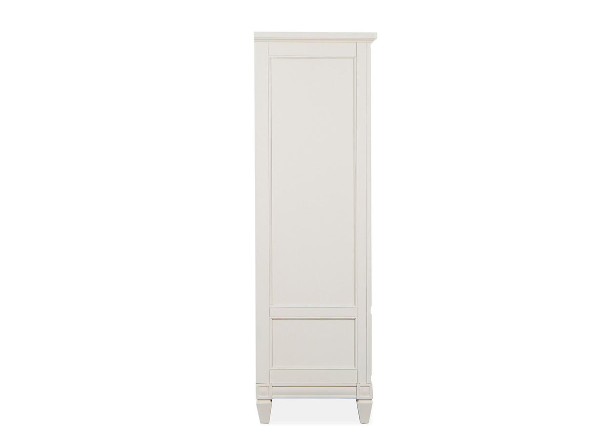Willowbrook - Door Chest - Egg Shell White With Slight Rub Through by Unique Piece Furniture