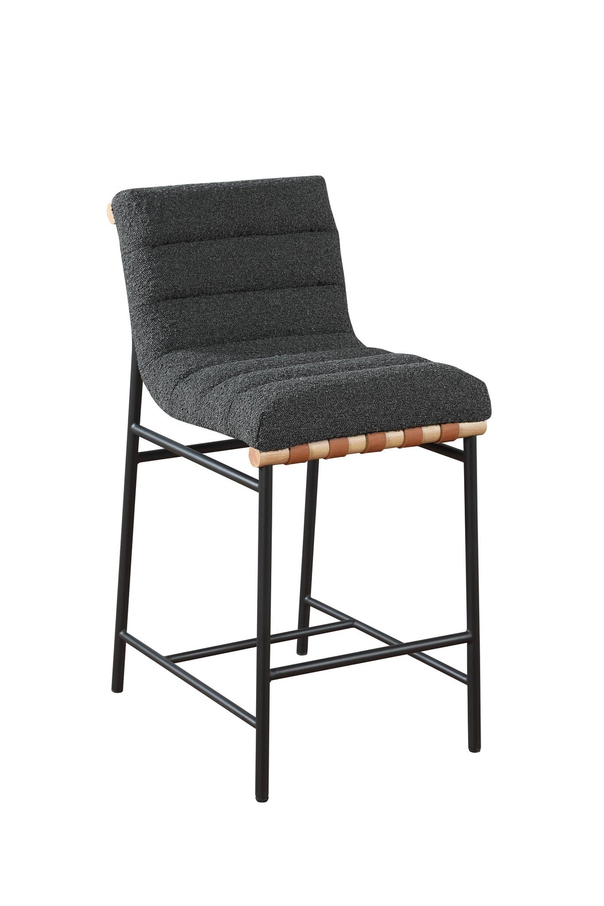 Lahni - 17" Boucle Fabric Counter Height Chair by Unique Piece Furniture