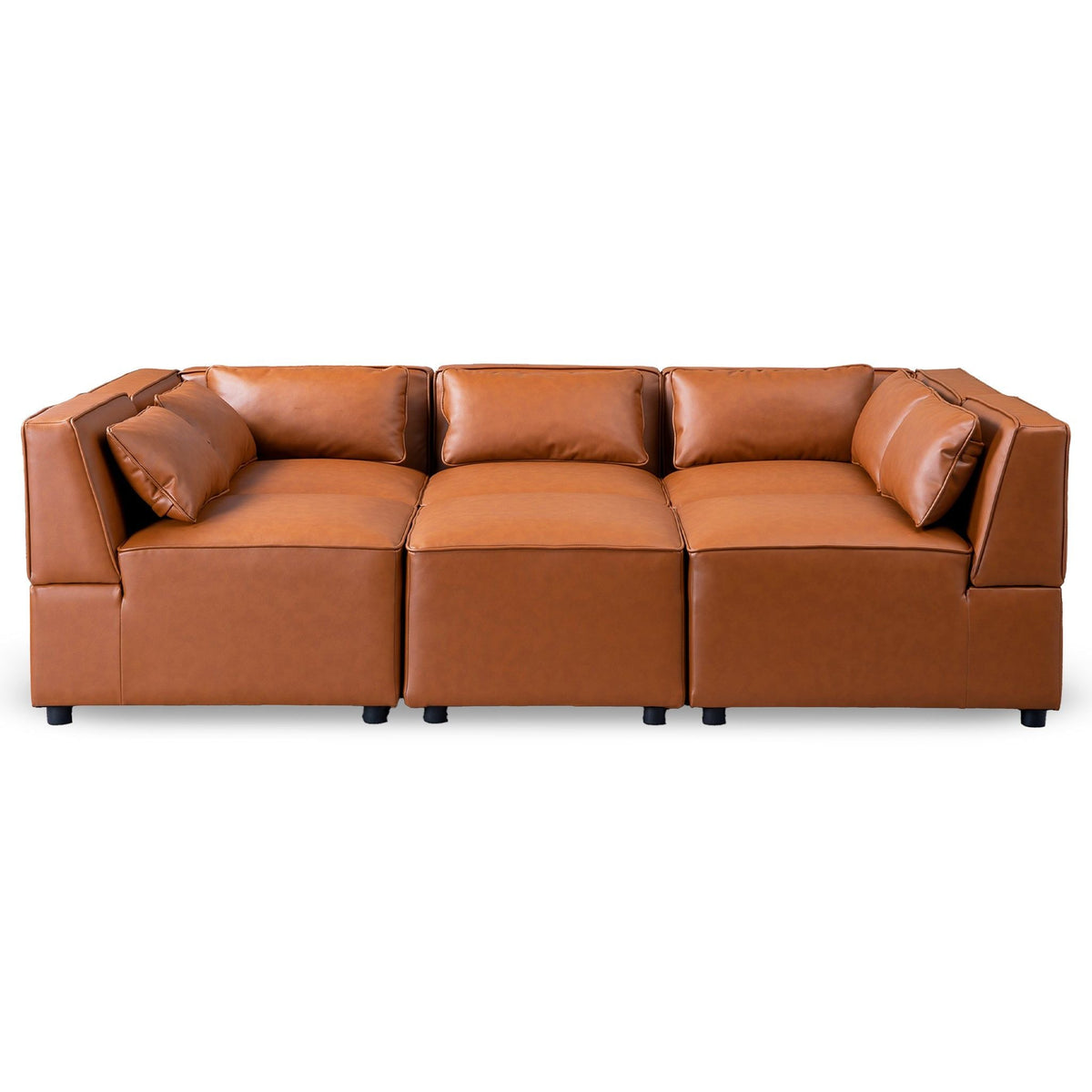 Wexford - Modular Sofa - Cognac by Unique Piece Furniture