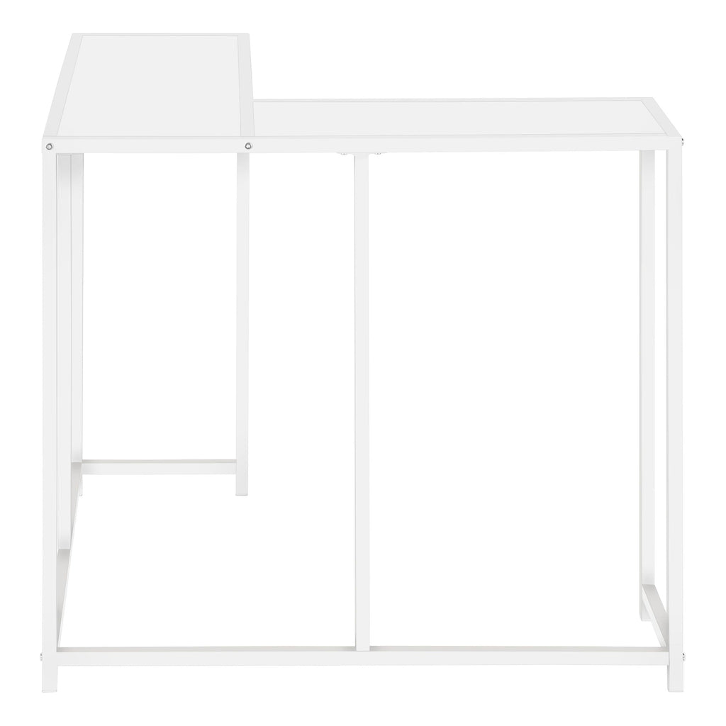 Corner Accent Console Table For Entryway, Unique L-Shaped Design by Unique Piece Furniture