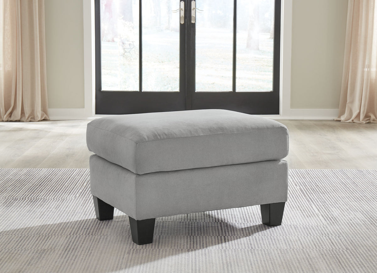 Adlai - Ottoman - Shadow by Unique Piece Furniture