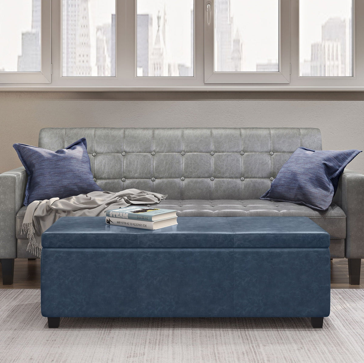 Avalon - Multifunctional Storage Ottoman Bench by Unique Piece Furniture