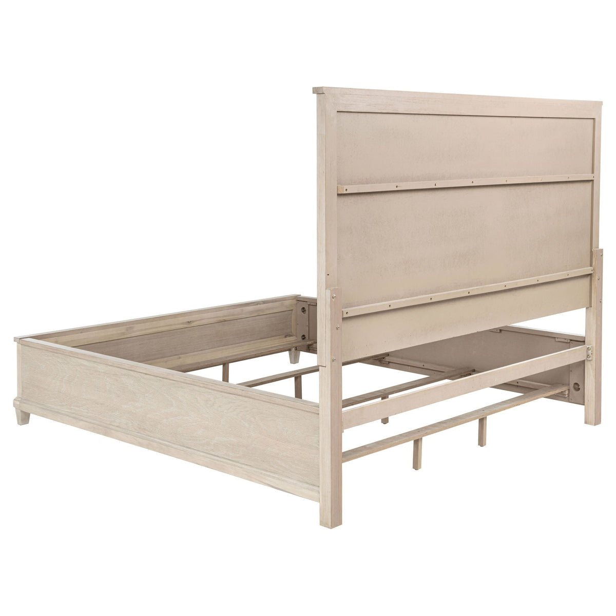 Pembroke 66-inch Eastern King Panel Bed Washed Oak by Unique Piece Furniture