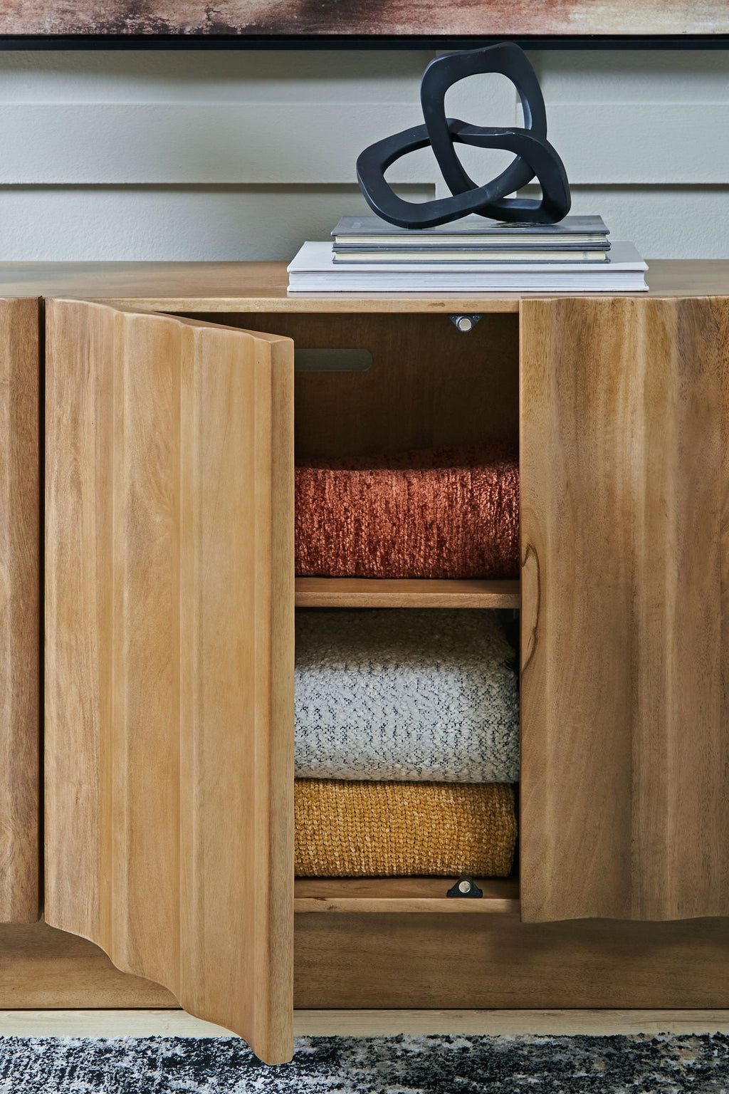 Timkins - Accent Cabinet - White Washed by Unique Piece Furniture