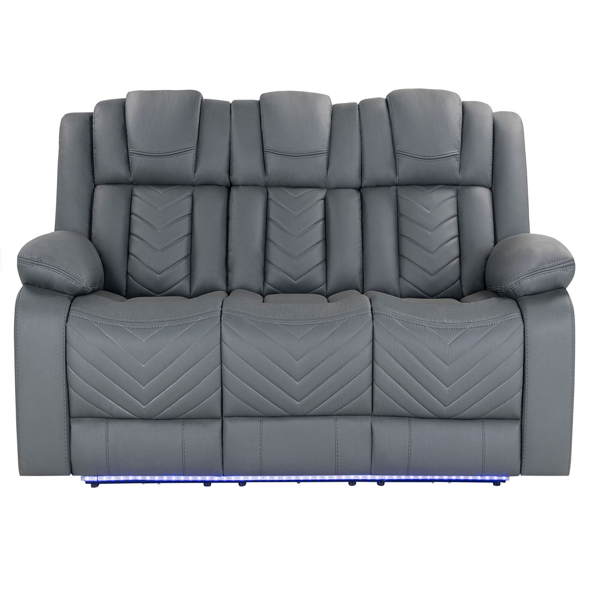 Raize - Power Living Room Set With Storage Console And Cup Holders by Unique Piece Furniture