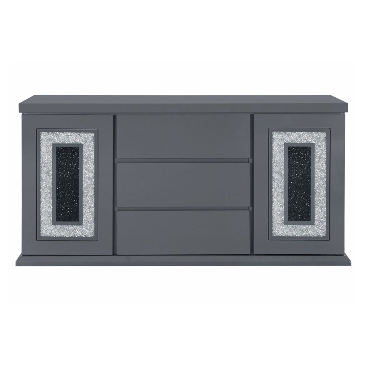 Ariya - Buffet With Clear Glass Inlay by Unique Piece Furniture
