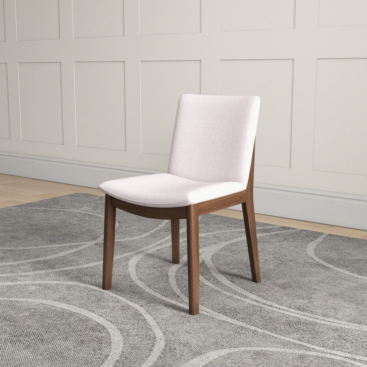 Laura - Mid-Century Modern Solid Wood Dining Chair (Set of 2) by Unique Piece Furniture