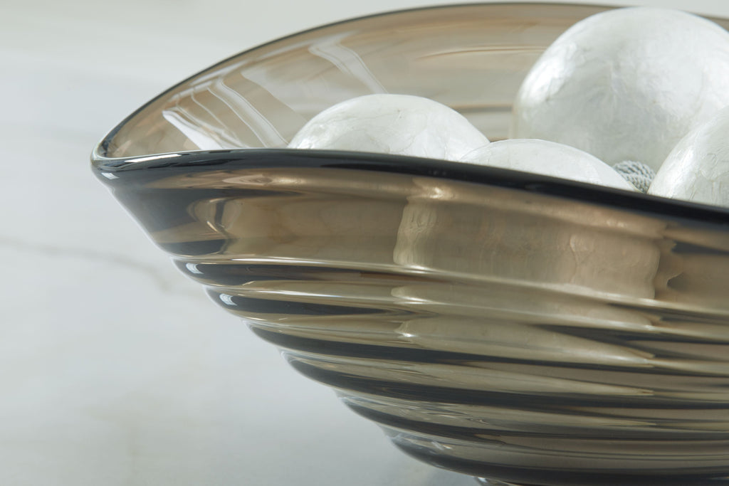 Solariston - Bowl - Gray / Brown by Unique Piece Furniture