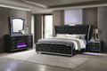 Lorient 4-piece Eastern King Bedroom Set Black by Unique Piece Furniture