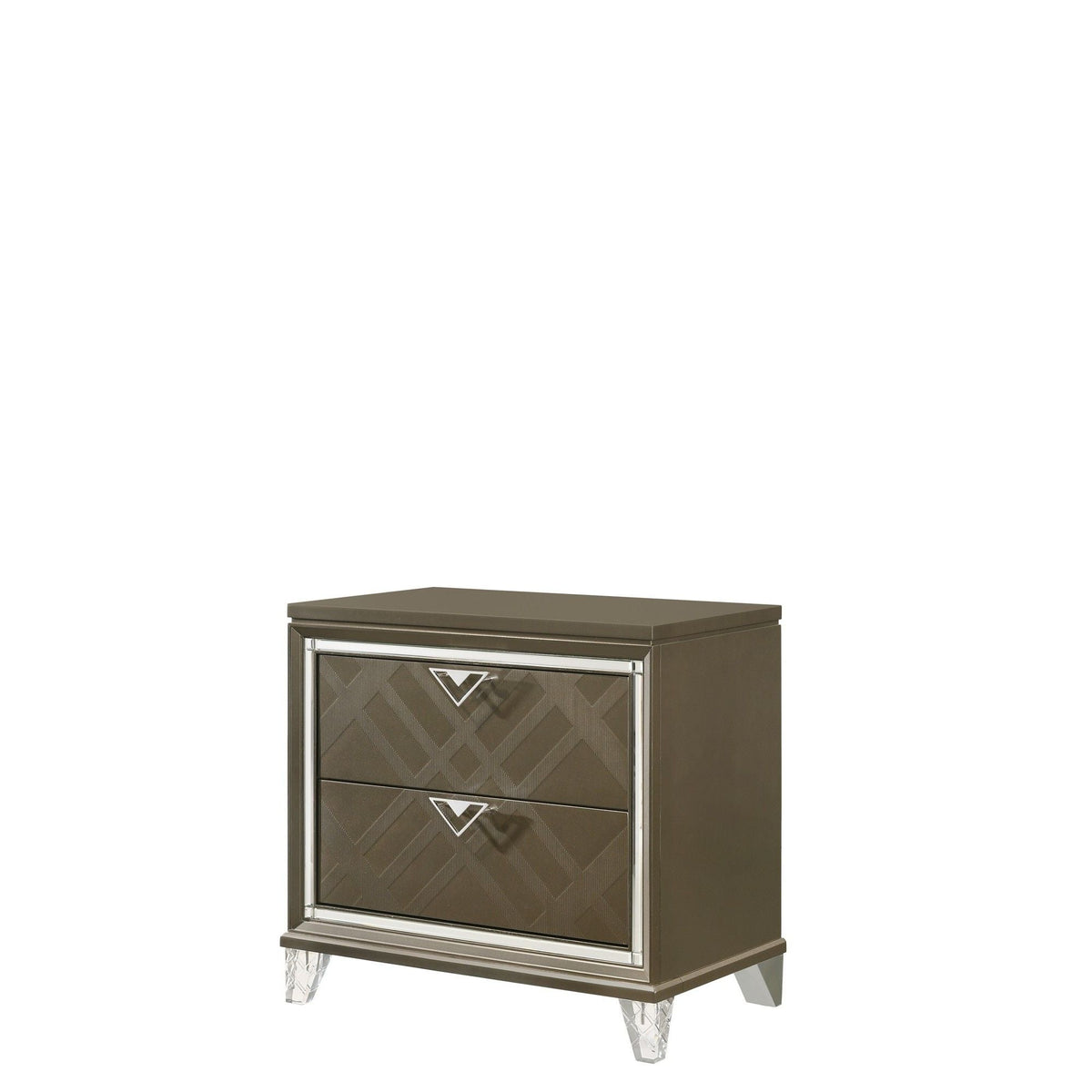 Skylar - Nightstand - Champagne by Unique Piece Furniture