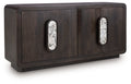 Elliston - Accent Cabinet - Espresso Brown by Unique Piece Furniture