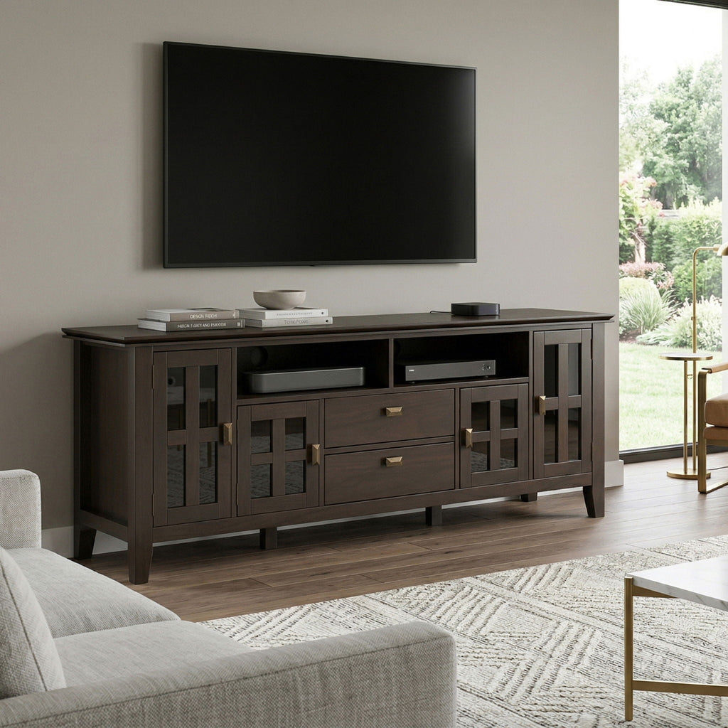 Artisan - TV Media Stand - Tobacco Brown by Unique Piece Furniture
