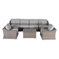 Stylish Sofa Seating Group With Cushions Perfect For Outdoor Gatherings by Unique Piece Furniture