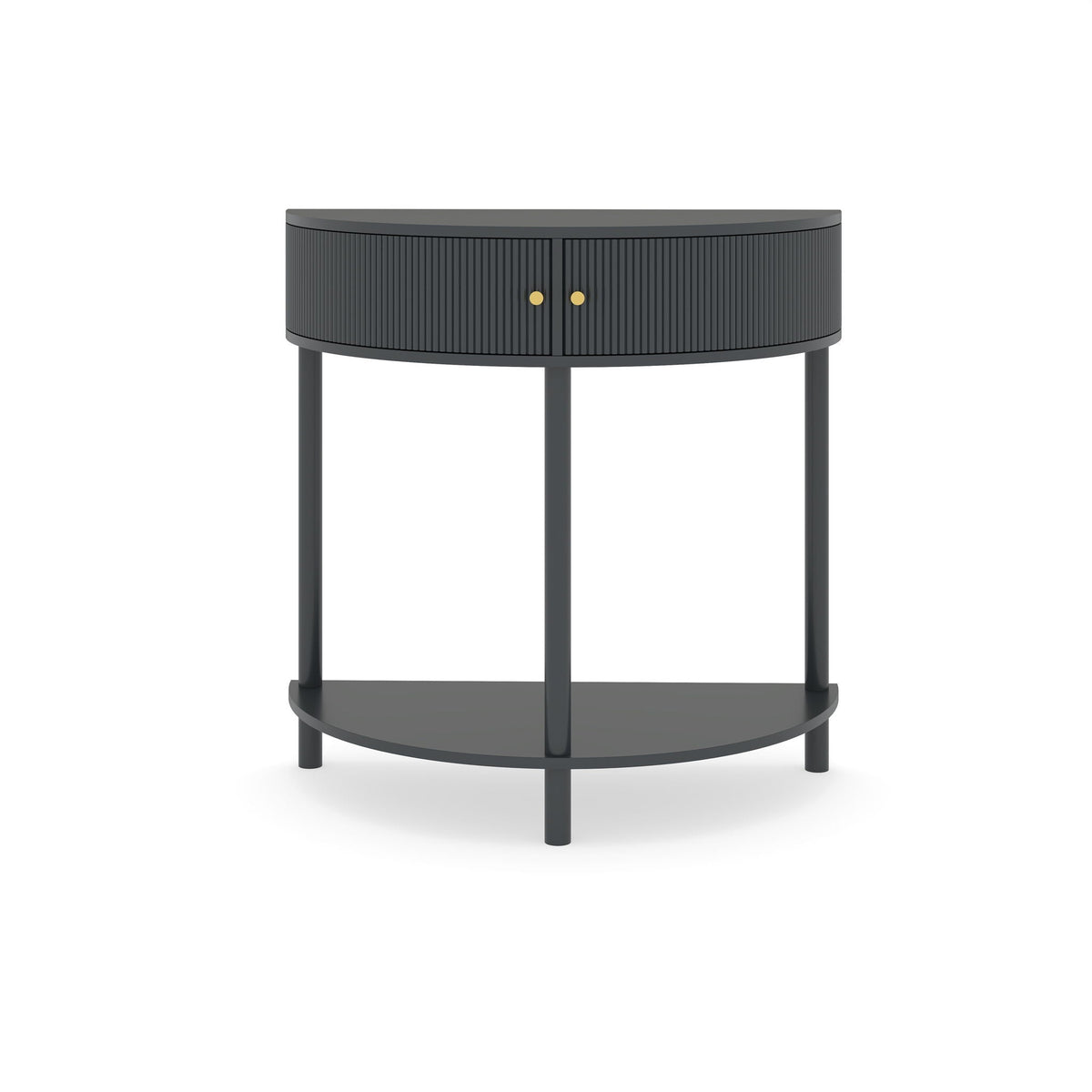 Demi Lune - Console Table With 2 Storage Drawers by Unique Piece Furniture