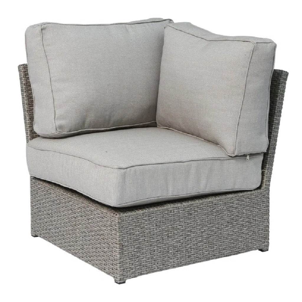 Comfortable Modern Patio Rattan Sectional Set With Cushions by Unique Piece Furniture