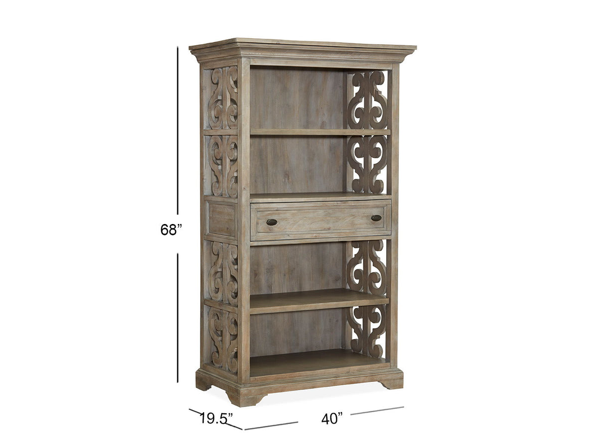 Tinley Park - Bookcase - Dove Tail Gray by Unique Piece Furniture