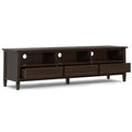 Warm Shaker - Handcrafted Low TV Media Stand by Unique Piece Furniture