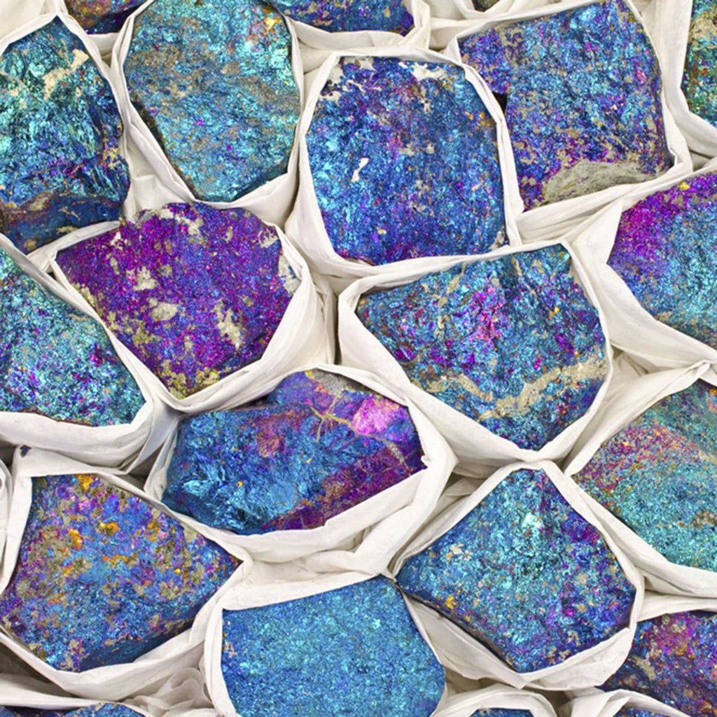 Rough Chalcopyrite – Raw Stone from Mexico by Sacred Crystals