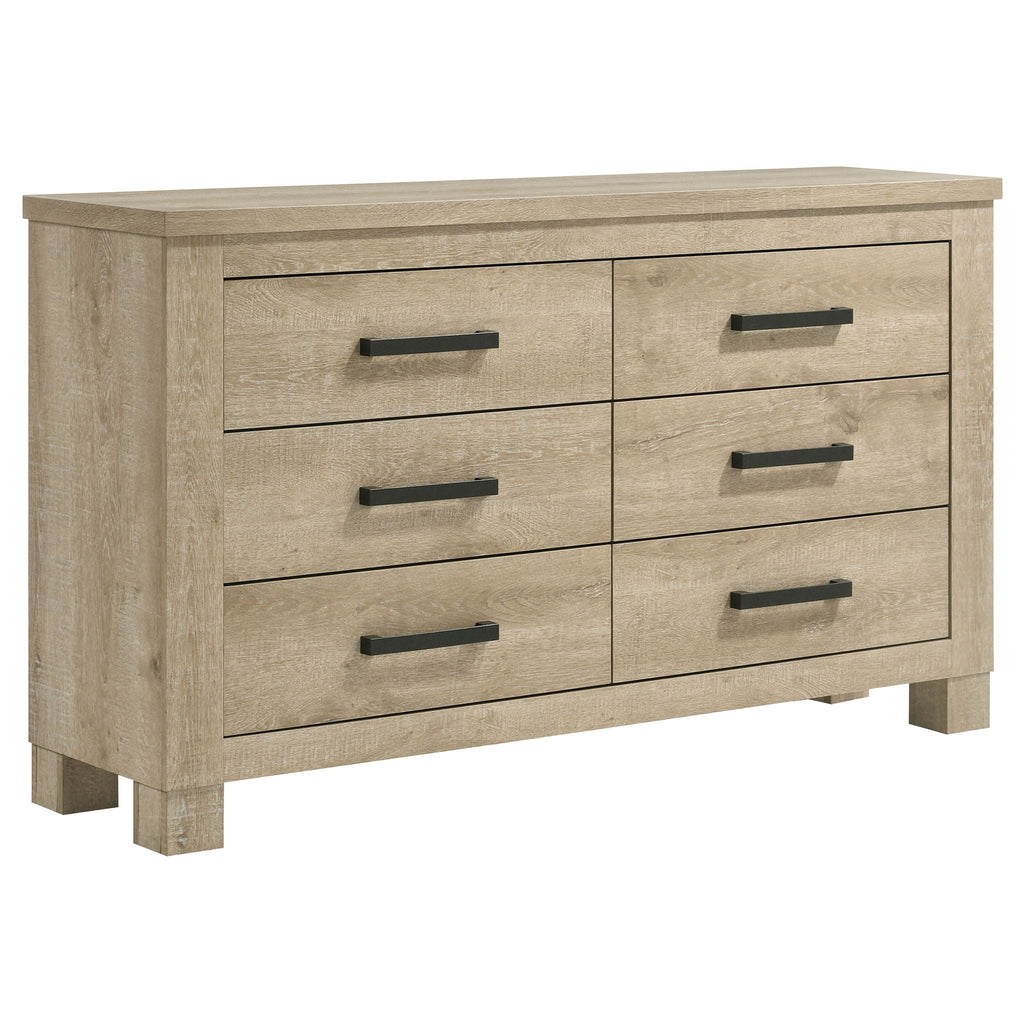 Oakglen 5-piece Queen Bedroom Set Weathered Oak by Unique Piece Furniture
