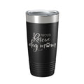 Proud Rescue Mom Tumbler Dog Travel Mug Gift Insulated Laser Engraved Coffee Cup 20 oz by CarveBright