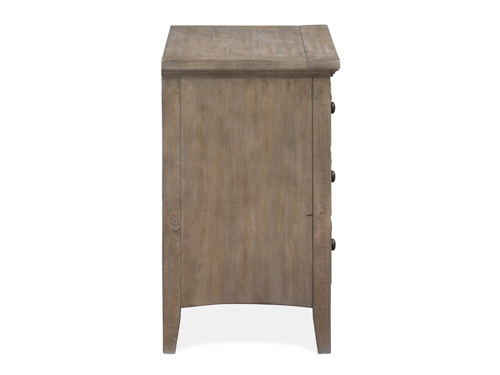 Paxton Place - Wood Drawer Nightstand - Dove Tail Gray by Unique Piece Furniture