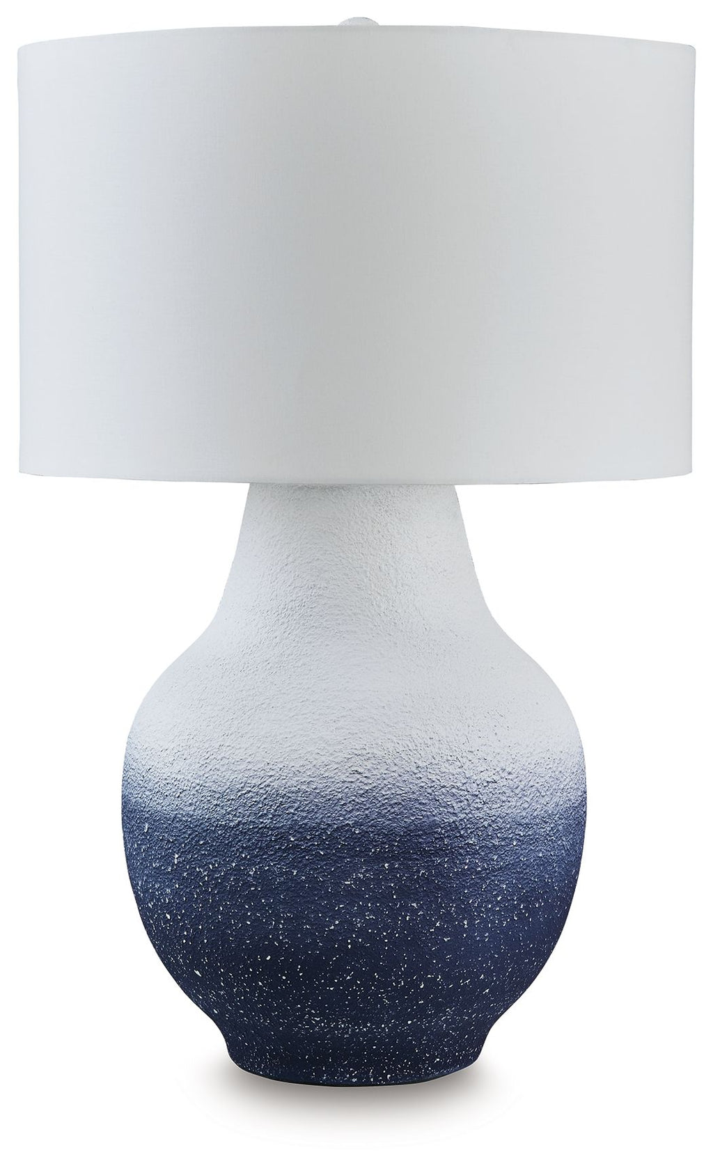 Dashland - Metal Table Lamp - White / Navy by Unique Piece Furniture