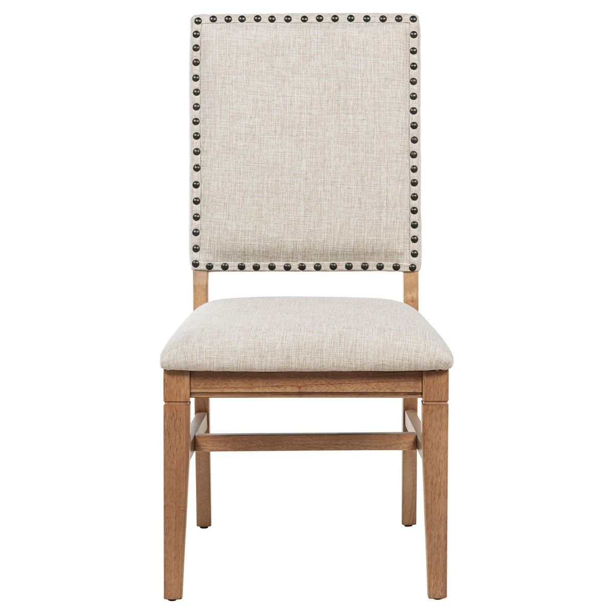 Middleton Upholstered Dining Side Chair Beige (Set of 2) by Unique Piece Furniture