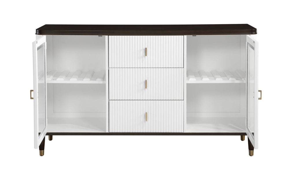 Carene - Server - Brown / White by Unique Piece Furniture