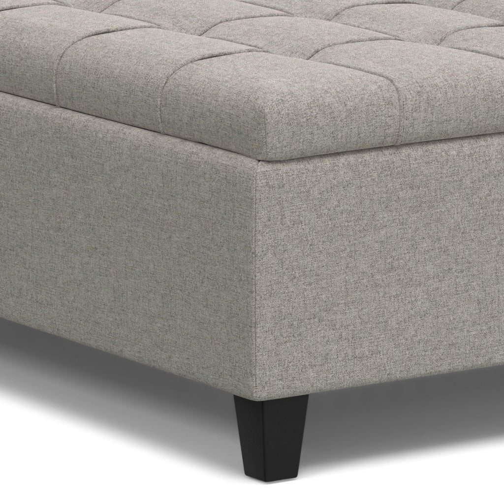 Harrison - Upholstered Coffee Table Storage Ottoman by Unique Piece Furniture